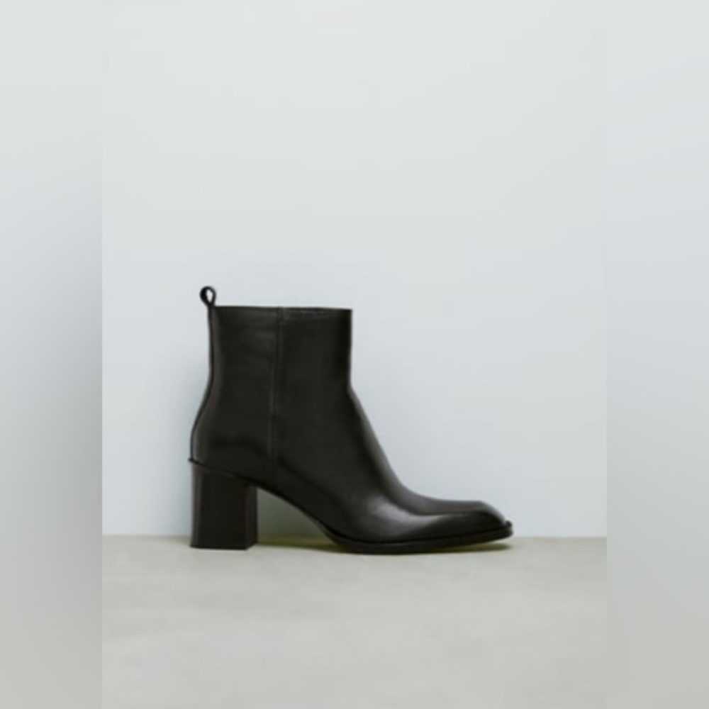 Zara Leather Boots